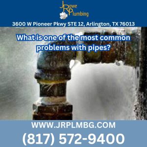 What is one of the most common problems with pipes?