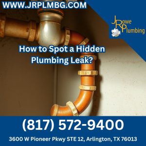 How to Spot a Hidden Plumbing Leak?